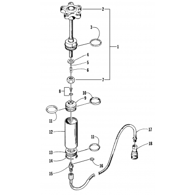 REMOTE SHOCK LIMITER ASSEMBLY