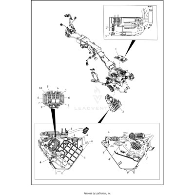 WIRING HARNESS, MAIN (10 OF 11)
