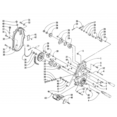 DRIVE/DROPCASE ASSEMBLY