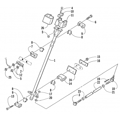 STEERING POST ASSEMBLY