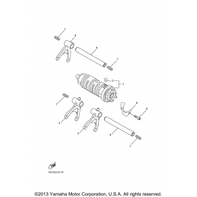 Shift Cam Fork