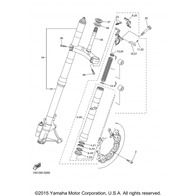 Front Brake Caliper