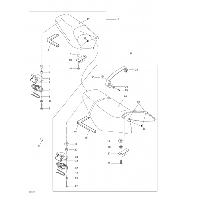 Seat And Engine Cover