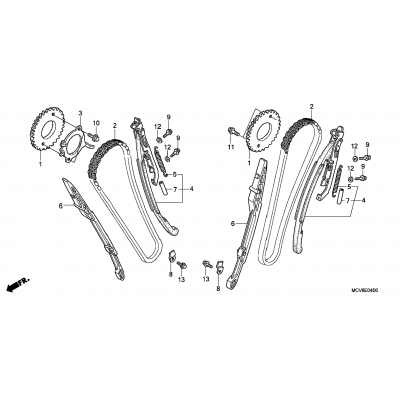 CAM CHAIN / TENSIONER