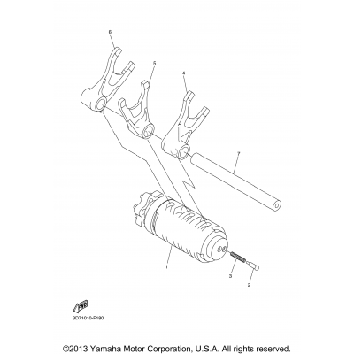 Shift Cam Fork