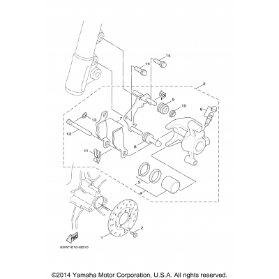 Front Brake Caliper