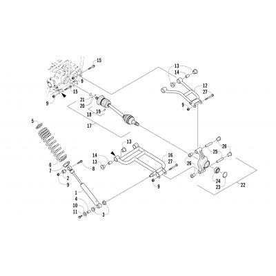 REAR SUSPENSION ASSEMBLY