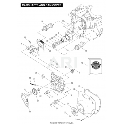 CAMSHAFTS AND CAM COVER