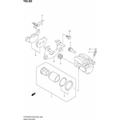 REAR CALIPER