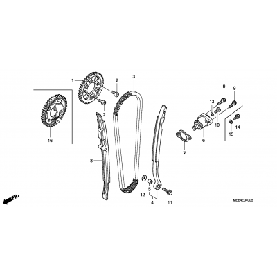 CAM CHAIN / TENSIONER