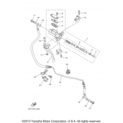 Front Master Cylinder 2