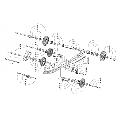 IDLER WHEEL ASSEMBLY