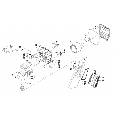 AIR INTAKE ASSEMBLY