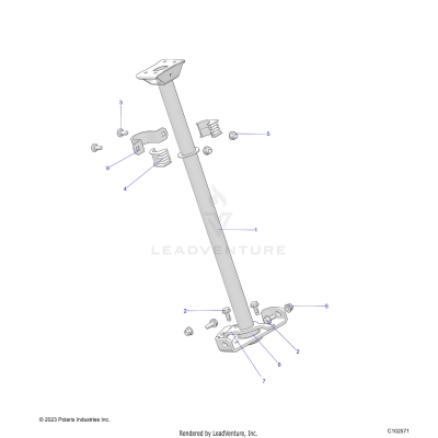 STEERING, STEERING POST - A25SVA85A4 (C102571)