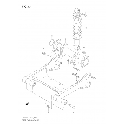 REAR SWINGINGARM