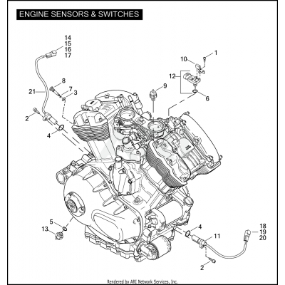 ENGINE SENSORS & SWITCHES