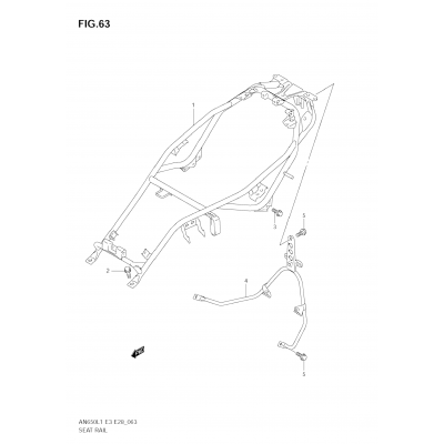 SEAT RAIL