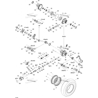 Drive System, Front