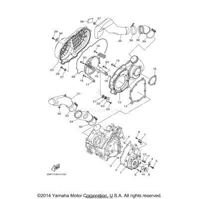 CRANKCASE COVER 1
