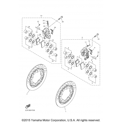 Front Brake Caliper