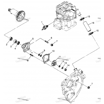 Water Pump Sport 400L (4940124012D012)