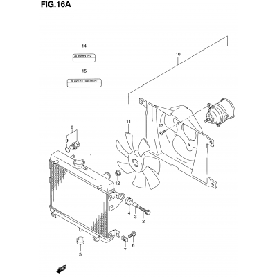 RADIATOR (MODEL K1)