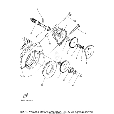PUMP DRIVE GEAR