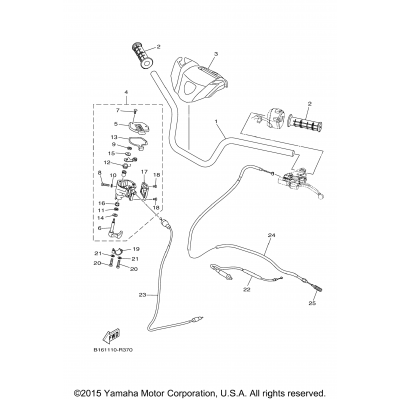 Steering Handle Cable