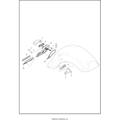 LICENSE PLATE BRACKET