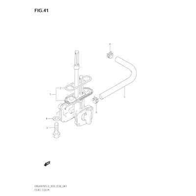 FUEL COCK (DR200SEL3 E28)