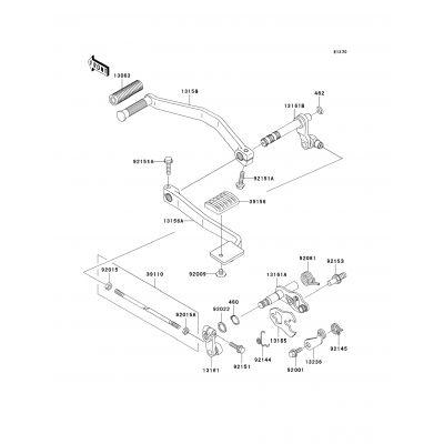 Gear Change Mechanism(R1∼R3)