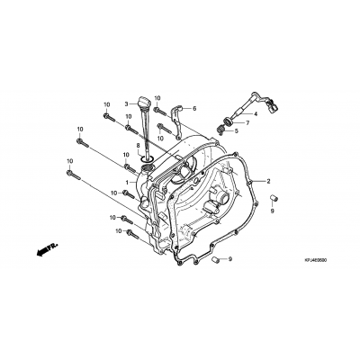 RIGHT CRANKCASE COVER