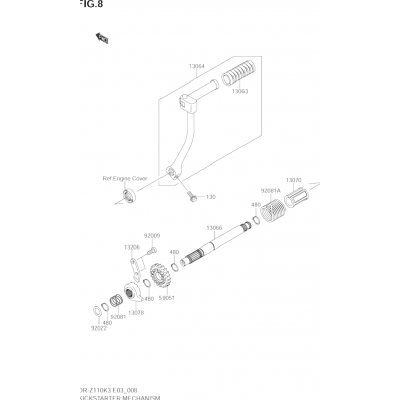 KICKSTARTER MECHANISM