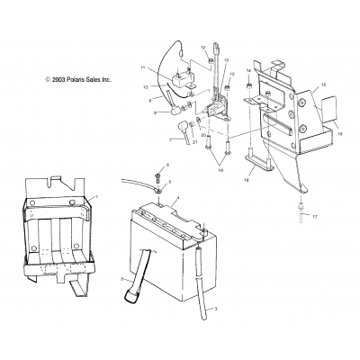 Battery Box /Bsa