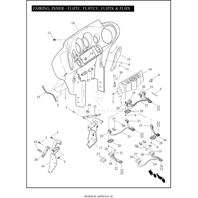 FAIRING, INNER - FLHTC, FLHTCU, FLHTK & FLHX