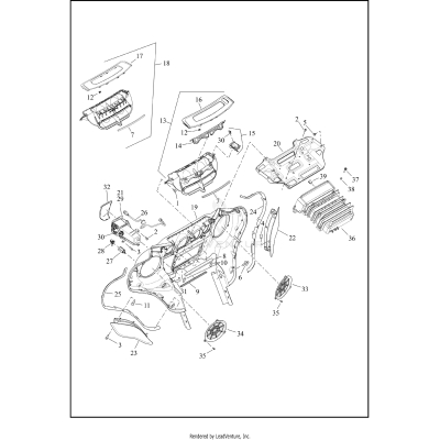 FAIRING, INNER - FLHT, FLHTCU, FLHTK, FLHTKL, FLHX AND FLHXS