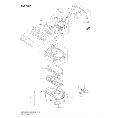 SPEEDOMETER (VZR1800ZK8)