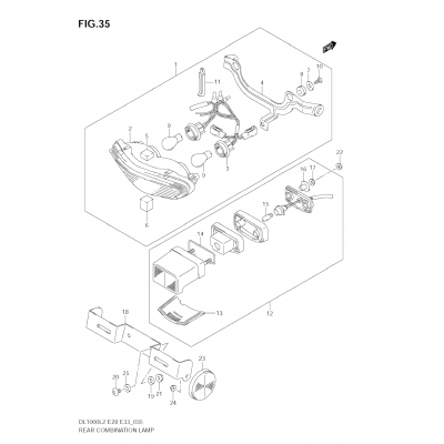 REAR COMBINATION LAMP