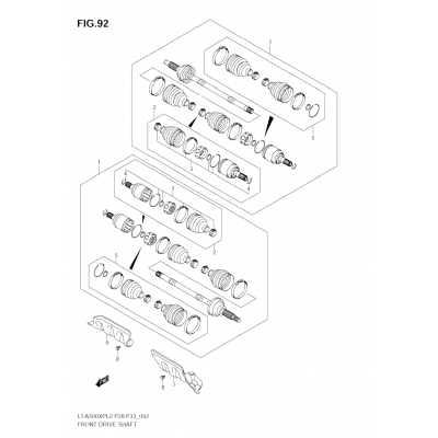 FRONT DRIVE SHAFT