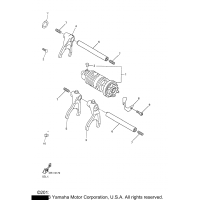 Shift Cam Fork