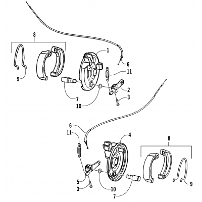 FRONT BRAKE ASSEMBLY