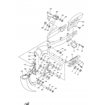 Rear Arm Suspension Lex 19C3