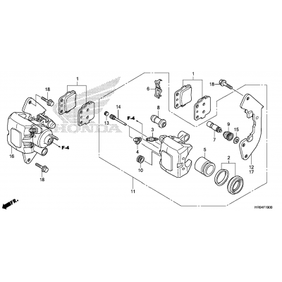 FRONT BRAKE CALIPER