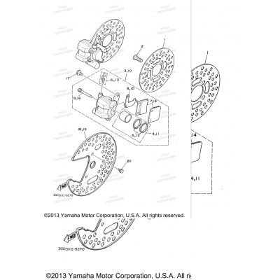 Front Brake Caliper