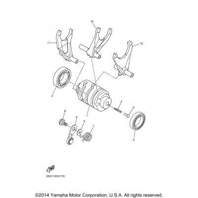 Shift Cam Fork