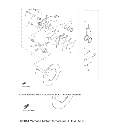 Rear Brake Caliper