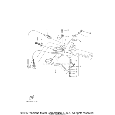 HANDLE SWITCH LEVER