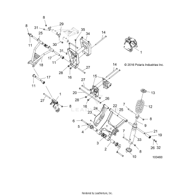 SUSPENSION, MID - A19S6E57B1 [100460]