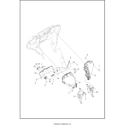 FAIRING, INNER (2 OF 2)