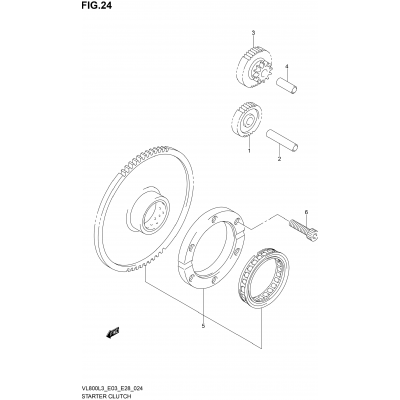 STARTER CLUTCH